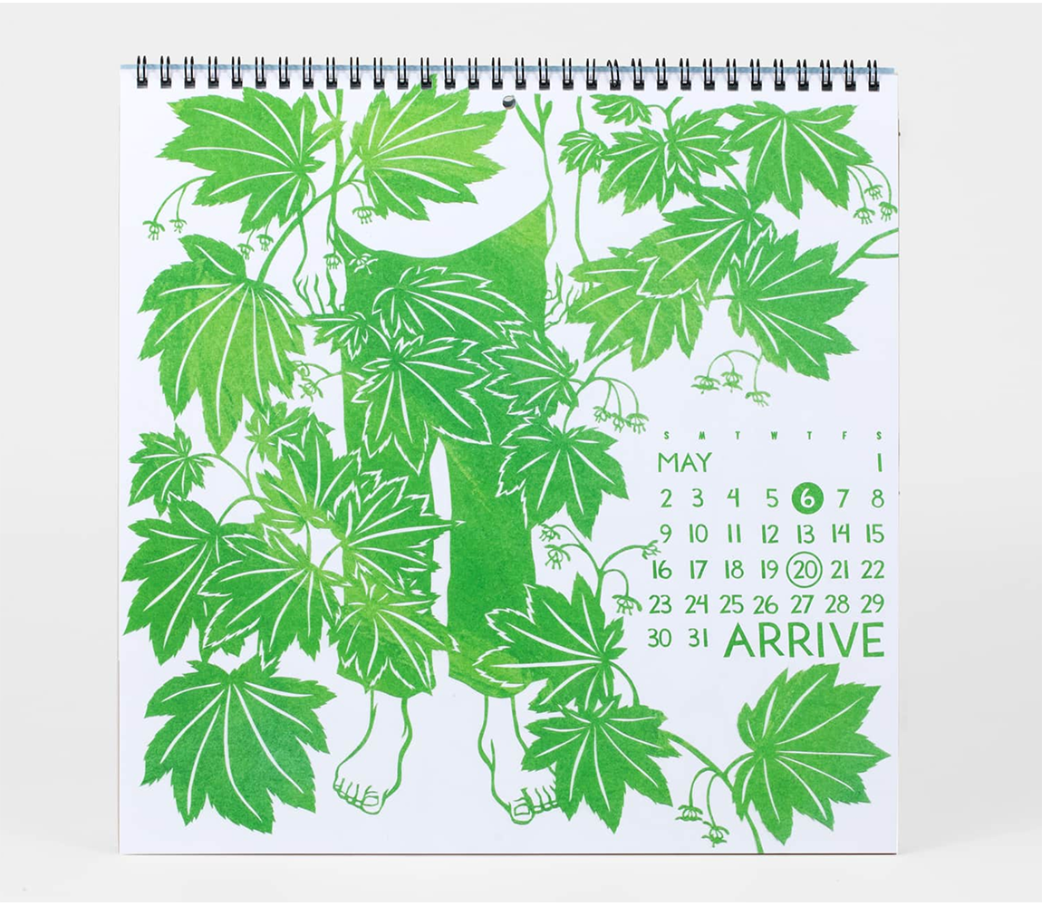 Shall We Begin 2027 Wall Calendar - Nikki McClure